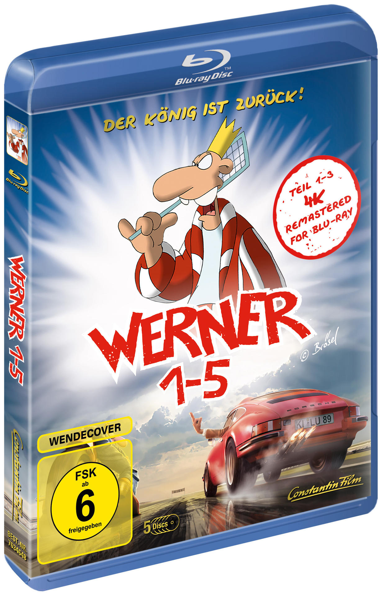 Werner 1-5 Königbox Blu-ray