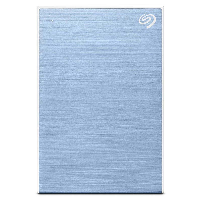 Disco duro externo - Seagate Backup Plus Slim 2 TB, Disco duro externo portátil 2.5", USB 3.0,  Azul