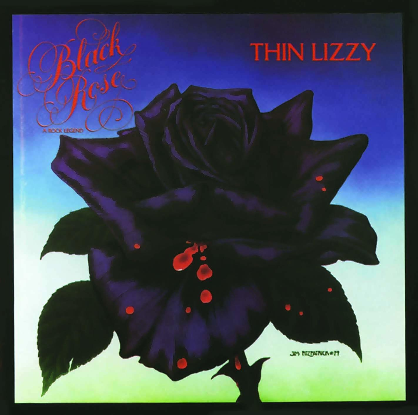 Thin ROSE - Lizzy A LEGEND - - ROCK BLACK (Vinyl)