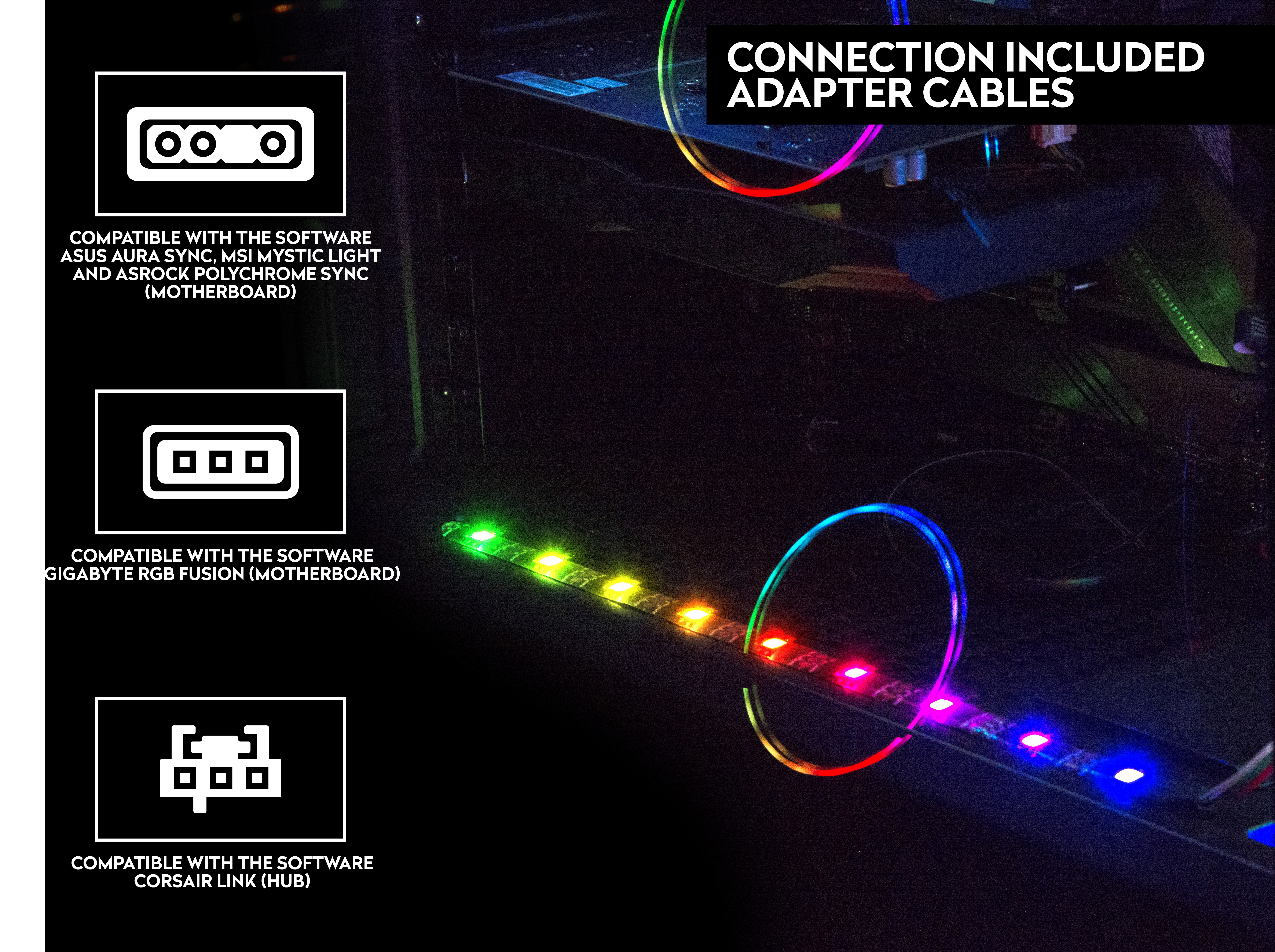 SPEEDLINK MYX LED Extension Fan Lüfter