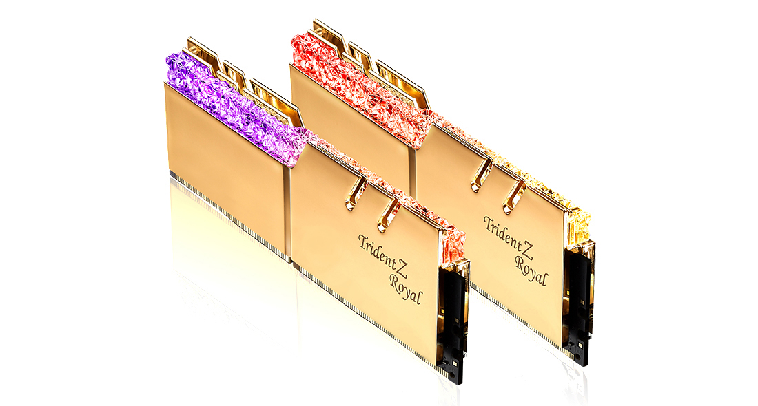 G.SKILL F4-3200C14D-16GTRG Trident Z Royal Arbeitsspeicher 16 GB DDR4