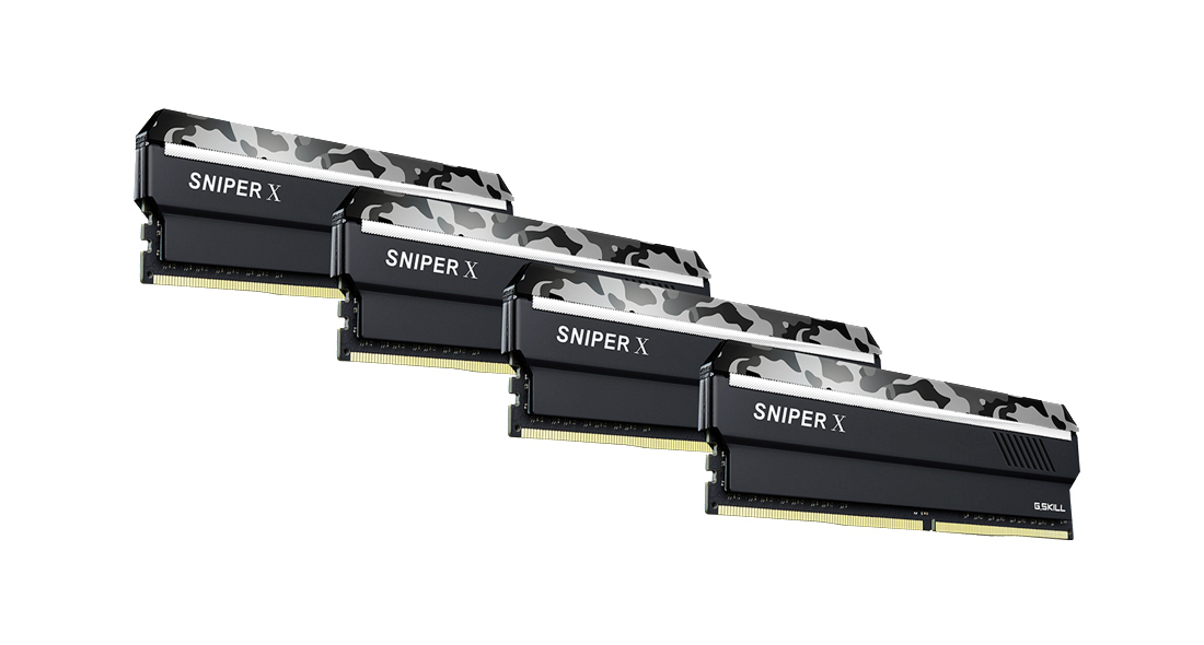 G.SKILL F4-3200C16Q-32GSXWB SNIPER X Series Urban Camo Arbeitsspeicher 32 GB DDR4