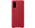 SAMSUNG OSAM-EF-VG980LREG S20 bőr hátlap, Piros