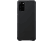SAMSUNG OSAM-EF-VG985LBEG S20+ bőr hátlap, Fekete