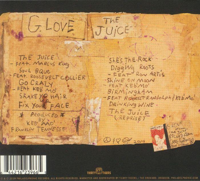 G. LOVE - JUICE  - (CD)