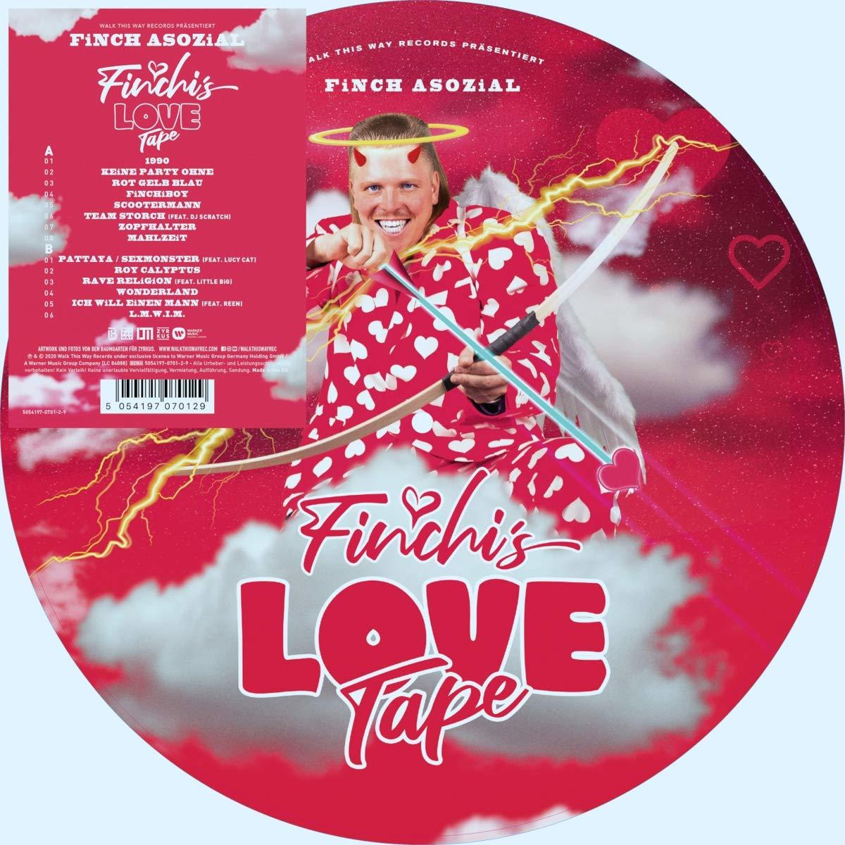 Finch Asozial - FINCHI S LOVE TAPE  - (Vinyl)