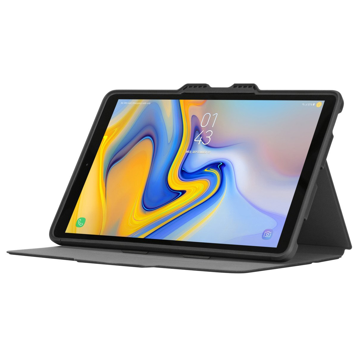 TARGUS Click-In-Hülle, Bookcover, Samsung, Galax Tab A (2019), Schwarz