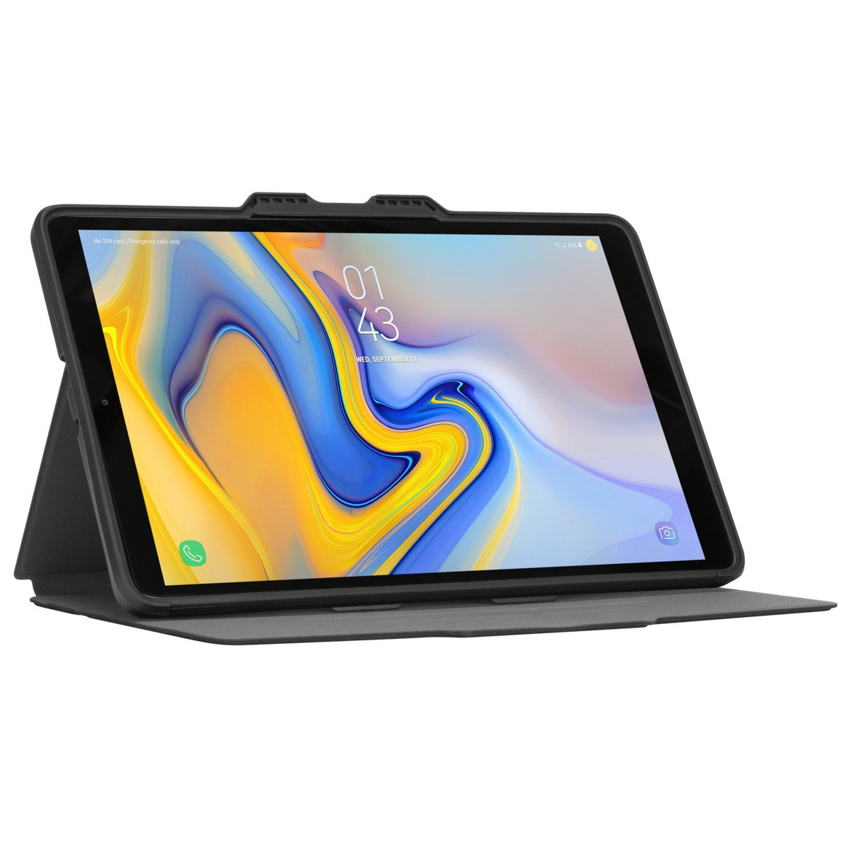 TARGUS Click-In-Hülle, Bookcover, Samsung, Galax Tab A (2019), Schwarz