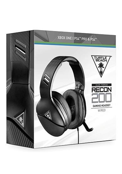 TURTLE BEACH Recon 200 Amplified Gaming-headset voor PS5, PS4, Xbox, Switch, PC  - Zwart