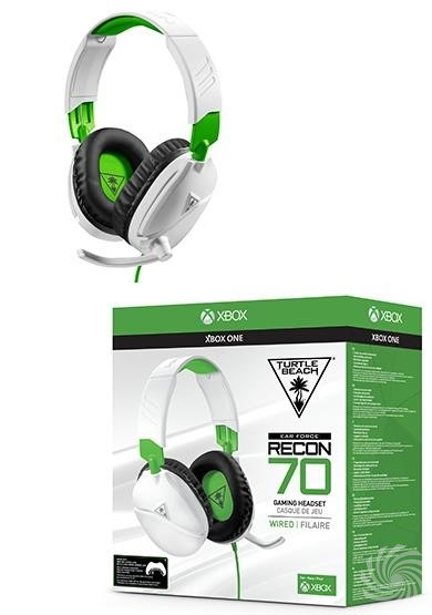 TURTLE BEACH Recon 70x White Gaming-headset voor Xbox One, Xbox Series X, PS5, PS4, Switch, PC - Wit