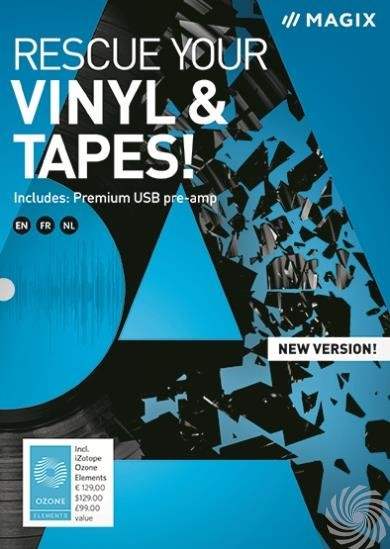 Een productdoos met tekst: Red je vinylplaten & tapes!
