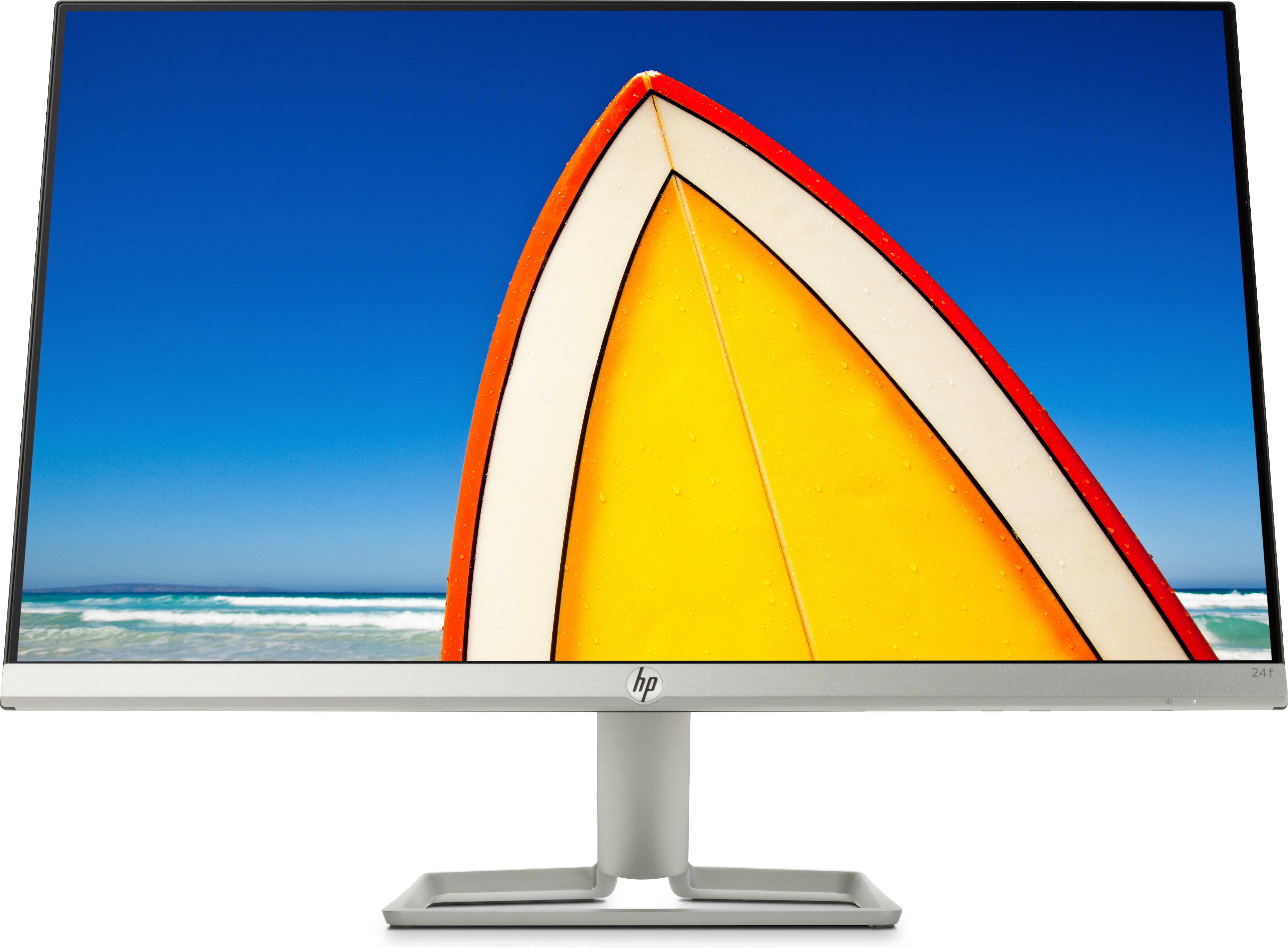 HP Monitor 24f, 23.8 Zoll, schwarz-silber (2XN60AA#ABB) 23,8 Zoll Monitor, Full-HD, 5 ms Reaktionszeit, 300 cd/m², 60 Hz, Silber