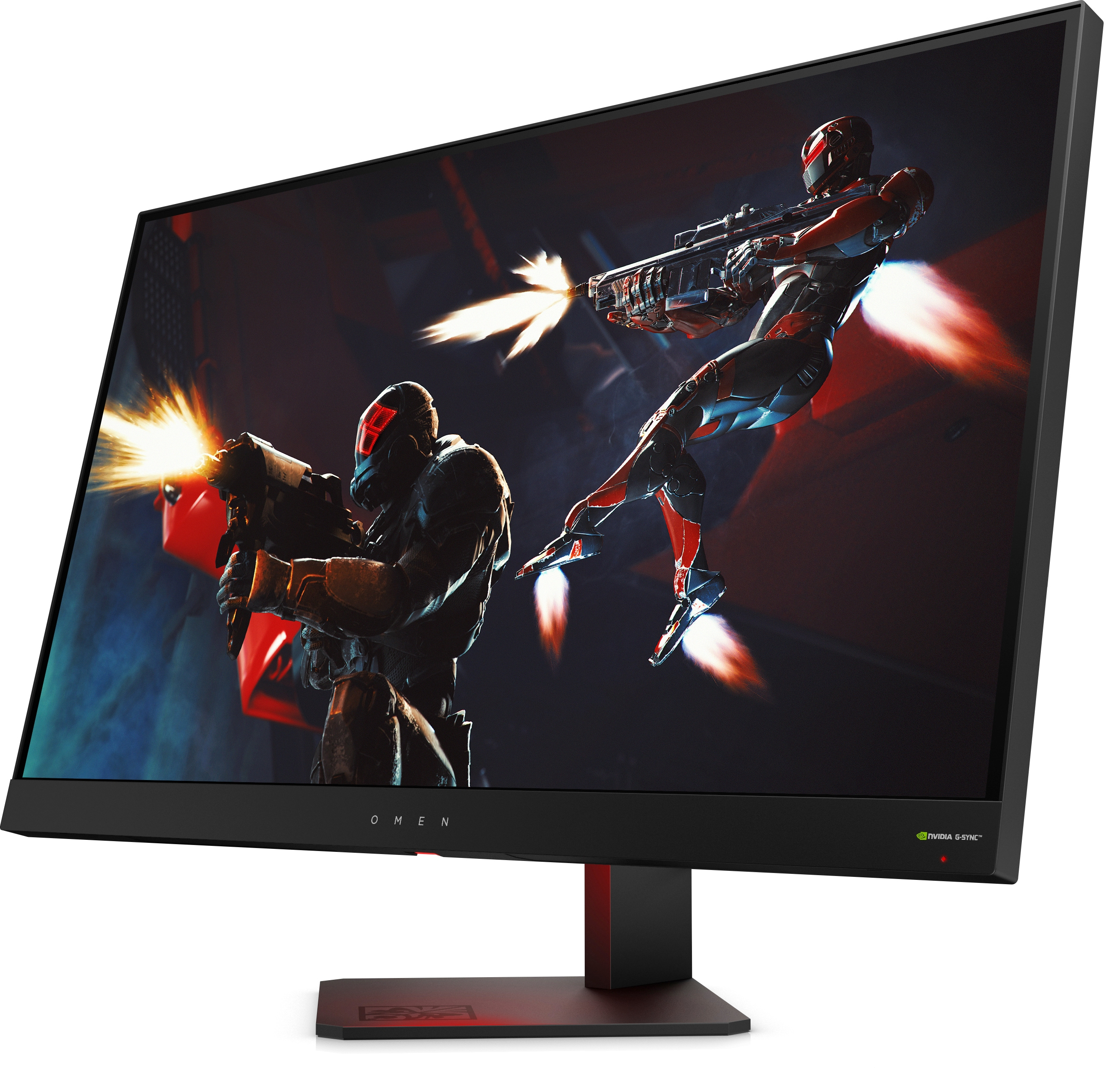 HP Gaming Monitor Omen 27 Zoll LED WQHD TN-Panel - Ausstellungsstück 27 Zoll Monitor, WQHD, 1,8 ms Reaktionszeit, 350 cd/m², Schwarz