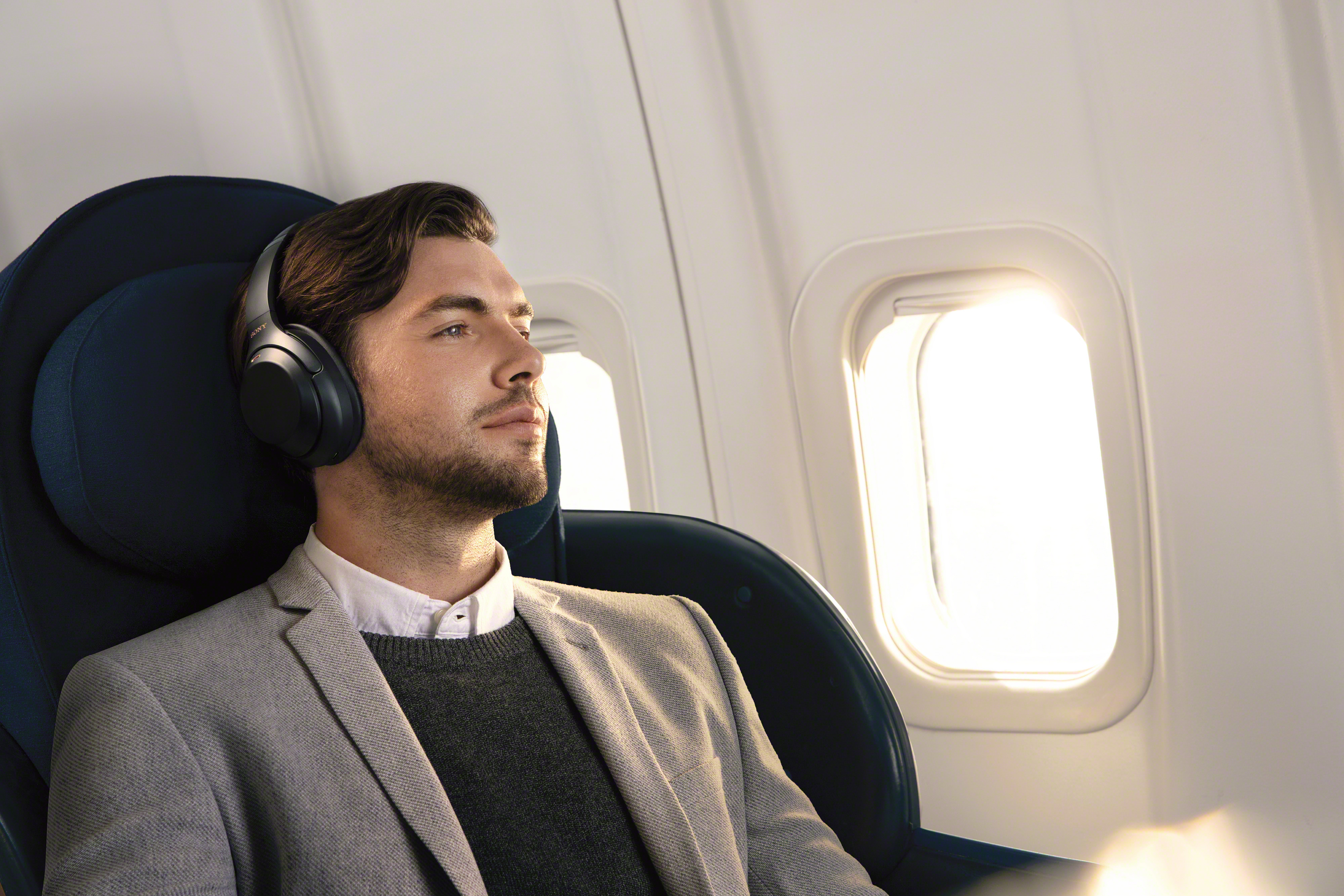 SONY Bluetooth Kopfhörer WH-1000XM3 mit Geräuschminimierung, schwarz