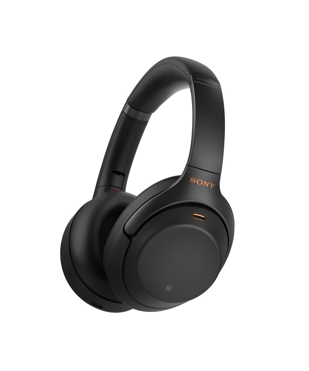 SONY Bluetooth Kopfhörer WH-1000XM3 mit Geräuschminimierung, schwarz