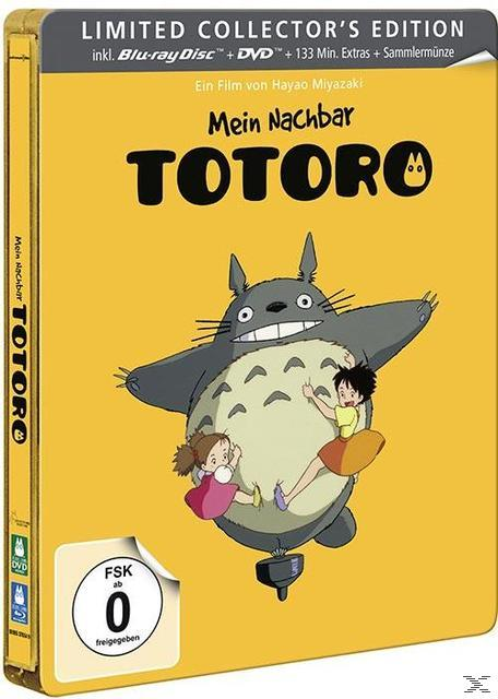 Mein Nachbar Totoro BD + DVD (Limited Steelbook Edition) Blu-ray + DVD
