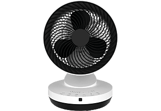 STYLIES Gemma Hot&Cool - Ventilatore da tavolo (Bianco/Nero)