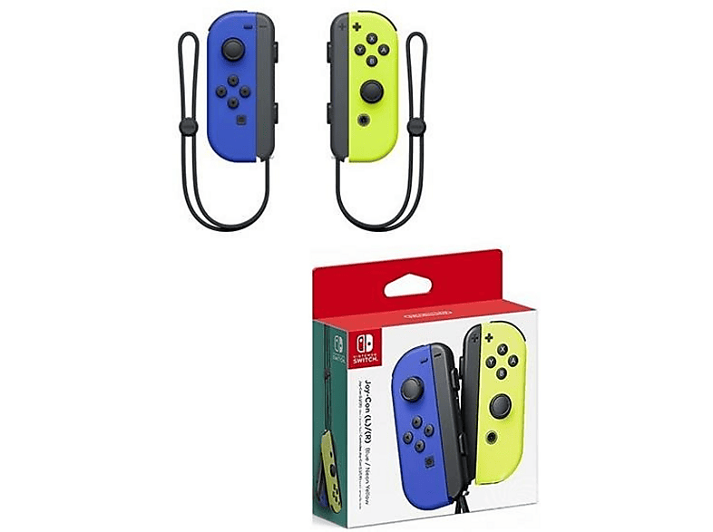 NINTENDO Joy-Con-controllerset Blauw en Geel | MediaMarkt