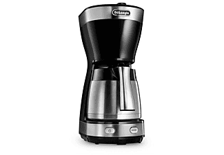 DELONGHI ICM16710 Filtre Kahve Makinesi Gümüş Siyah