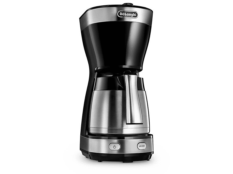 DELONGHI ICM16710 Filtre Kahve Makinesi Gümüş Siyah_0