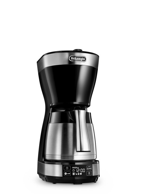 ICM16731 Filtre Kahve Makinesi Siyah Gümüş