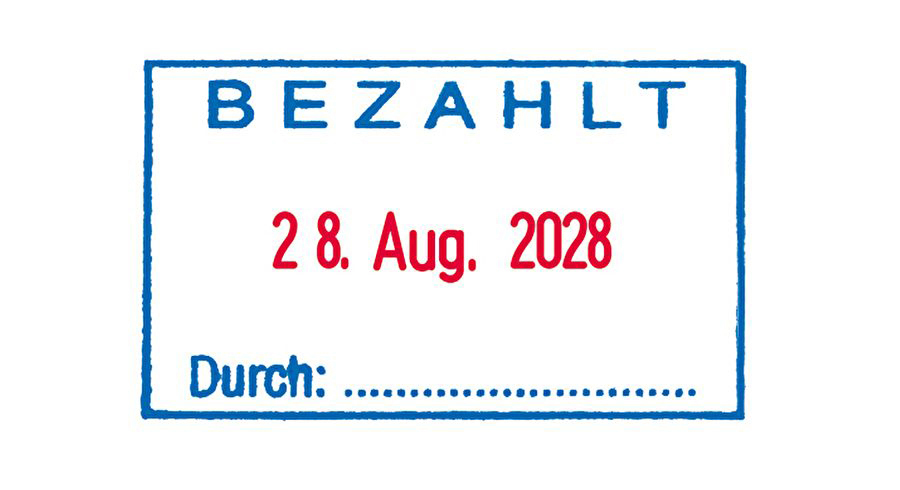 WEDO 514753 Stempel, Mehrfarbig