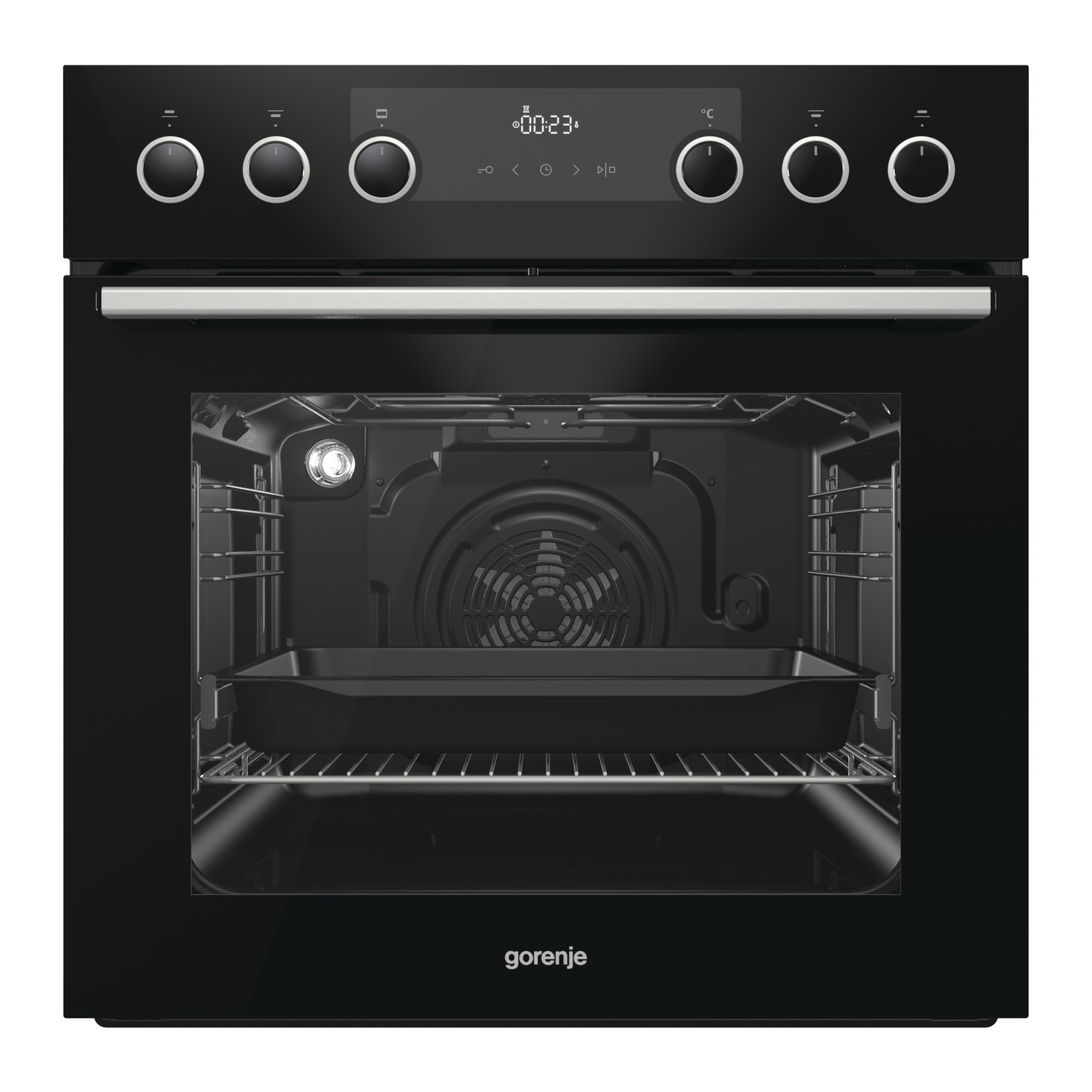 GORENJE BLACK SET III, Einbauherdset (Elektrokochfeld, A, 71 l)