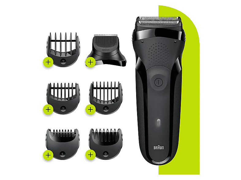 Thumbnail - BRAUN SERIES 3, 300BT Rasierer Schwarz (fester Scherkopf, Reinigungsstation: Nein)