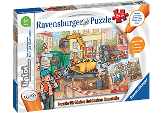 RAVENSBURGER tiptoi® Puzzle für kleine Entdecker: Baustelle tiptoi Spiele/Puzzles