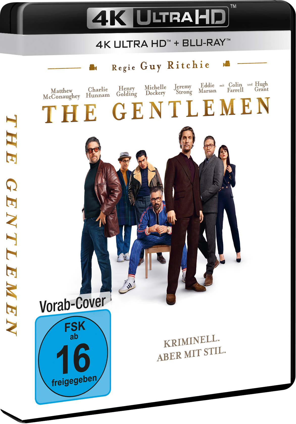 THE GENTLEMEN 4K Ultra HD Blu-ray + Blu-ray
