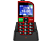 EVOLVEO EP-800 DualSIM Piros Kártyafüggetlen Mobiltelefon