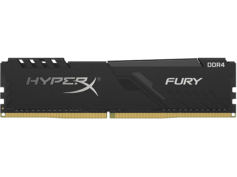 Memoria Ram Kingston hyperx fury hx426c16fb34 4 gb 2666 mhz 288 pin dimm ddr4 1 cl 16 4gb 2666mhz cl15 cl16 pc21300