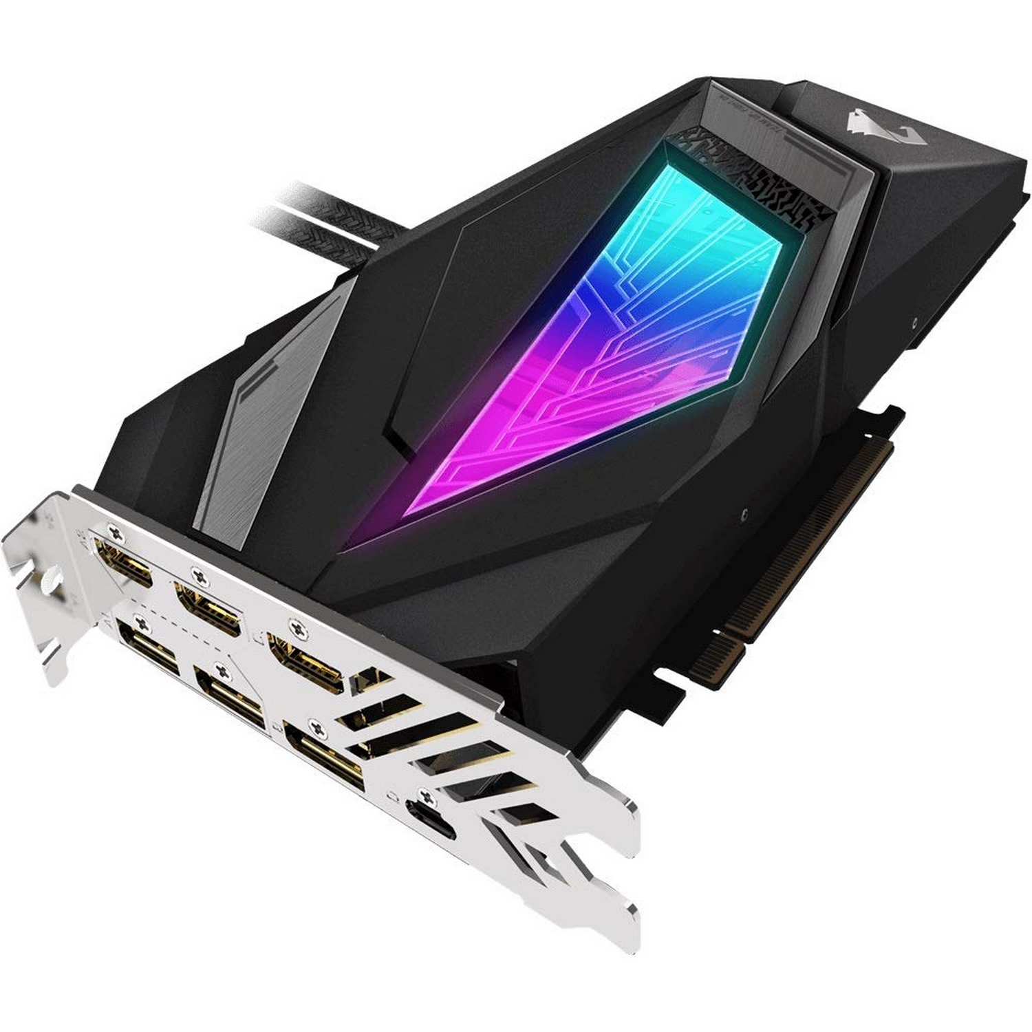 Tarjeta gráfica - Gigabyte AORUS GeForce RTX 2080 SUPER WaterForce, 8GB, Hasta 7680 x 4320p, PCI-E 3.0 x 16
