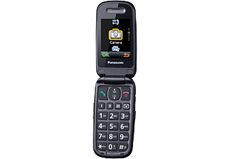 PANASONIC Outlet KX-TU456EXCE SingleSIM Metálkék Kártyafüggetlen Mobiltelefon