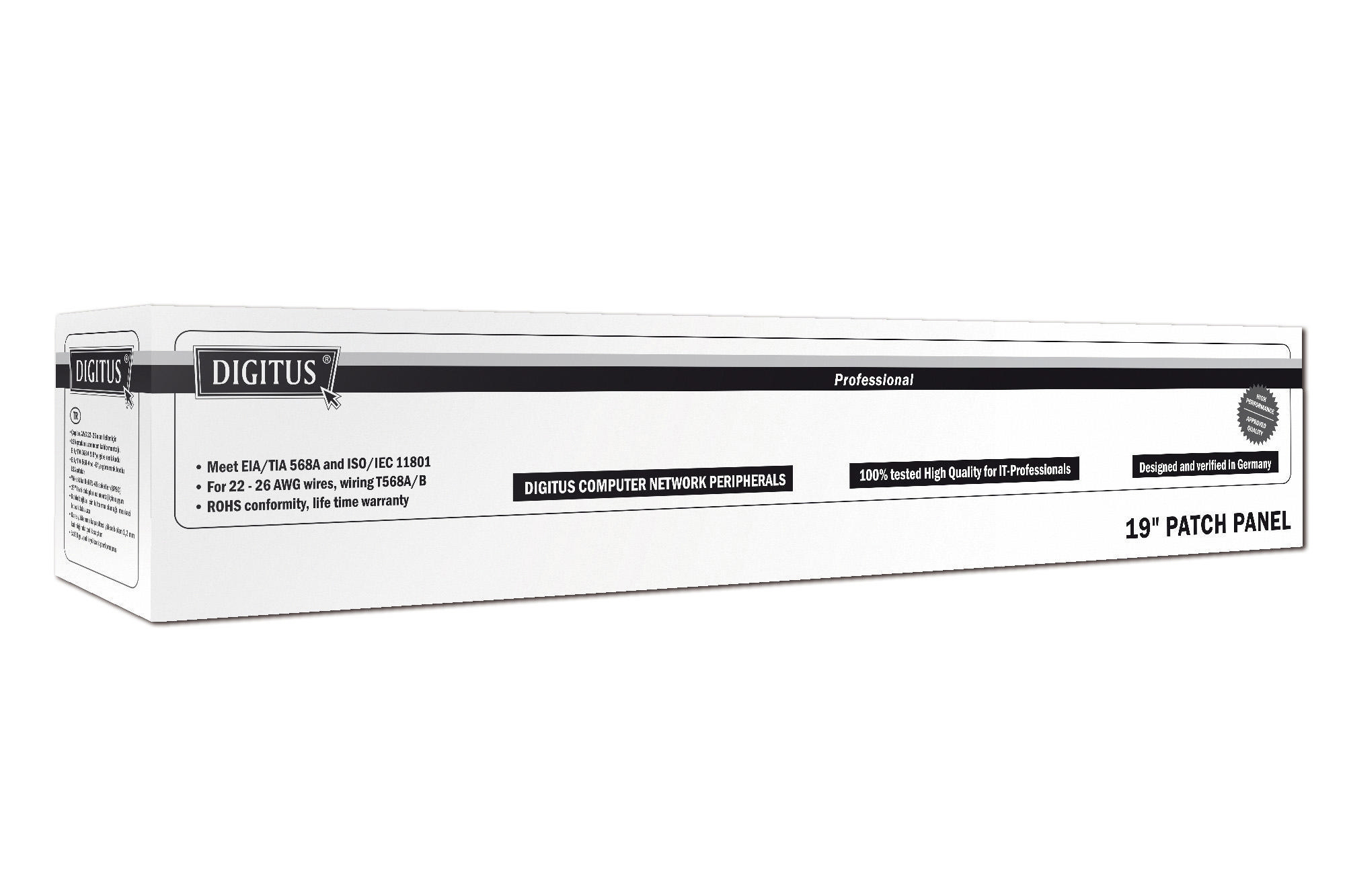 DIGITUS DN-91616U, Schwarz