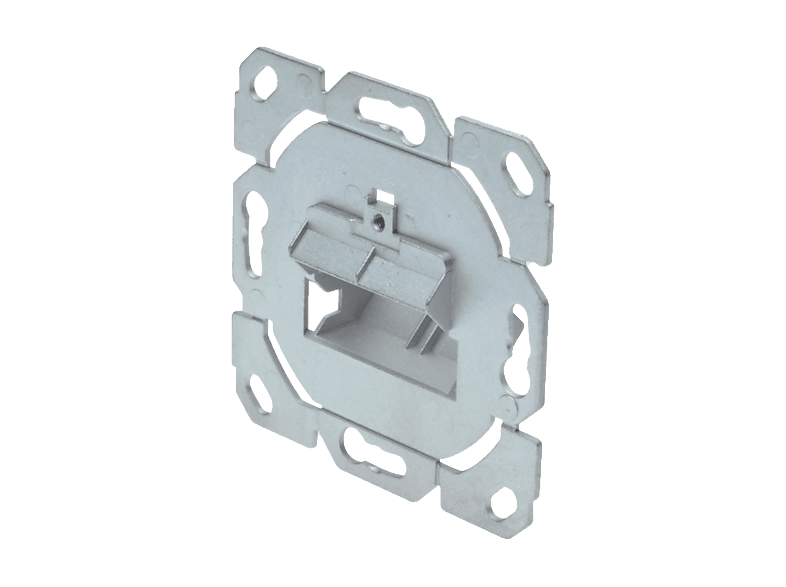 DIGITUS DN-93831 Frontplatte und Einbaurahmen für Multimedia/Keystone Module, Weiß; Leerdose----Leerdose — Foto 2 von 2