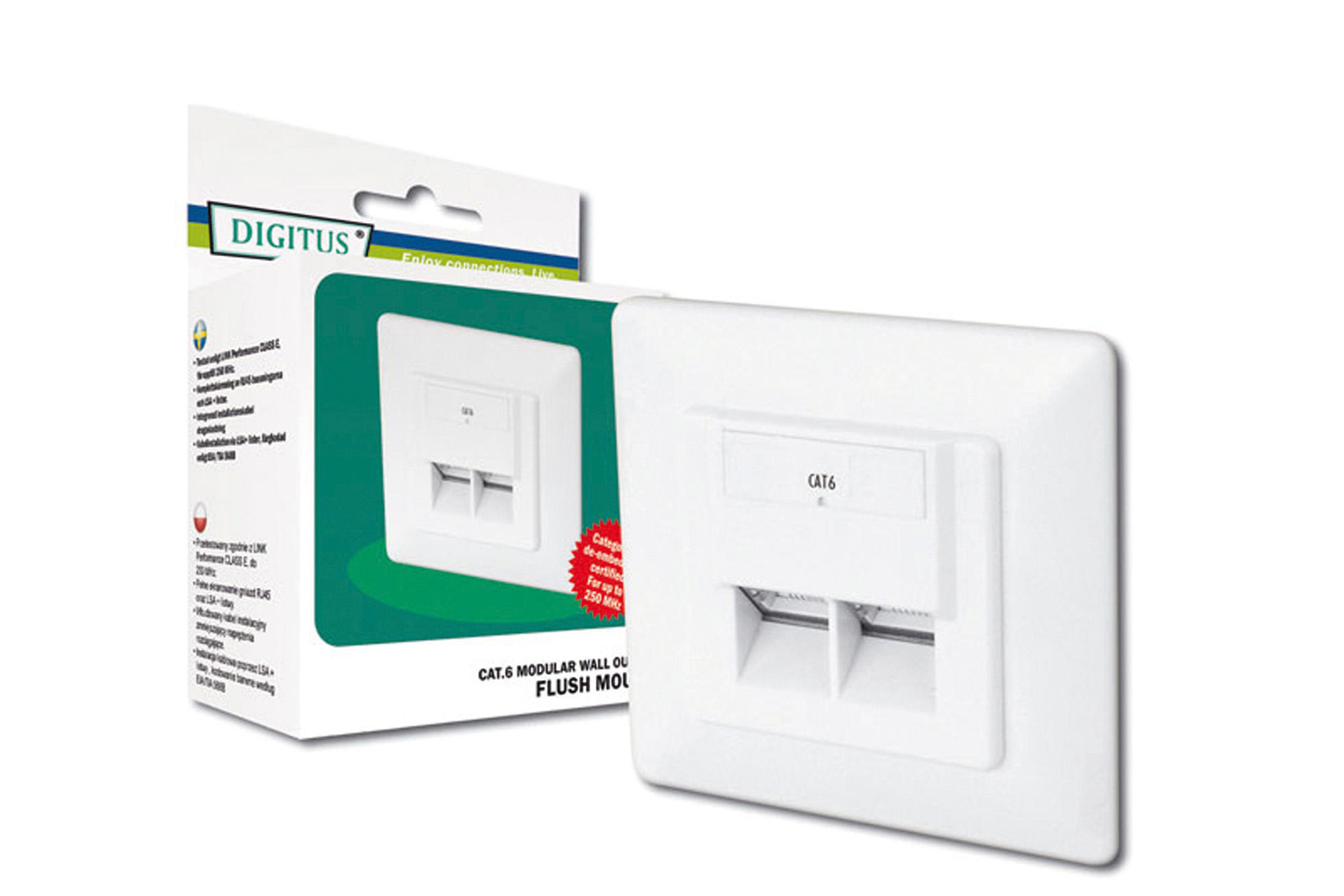 DIGITUS DN-9005-N, Anschlussdosen