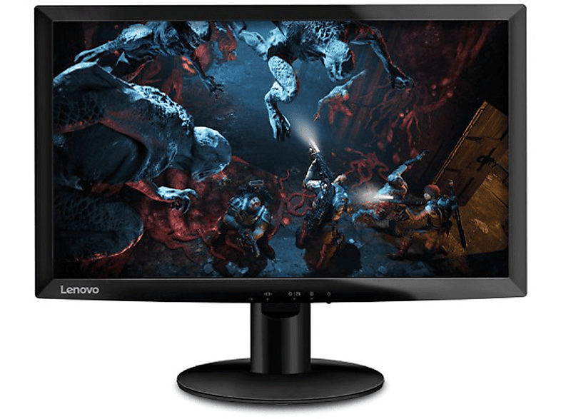 Monitor gaming - Lenovo D24f-10, 23.6", LED TN Full HD, 3 ms, Hasta 144 Hz, FreeSync, HDMI, Negro