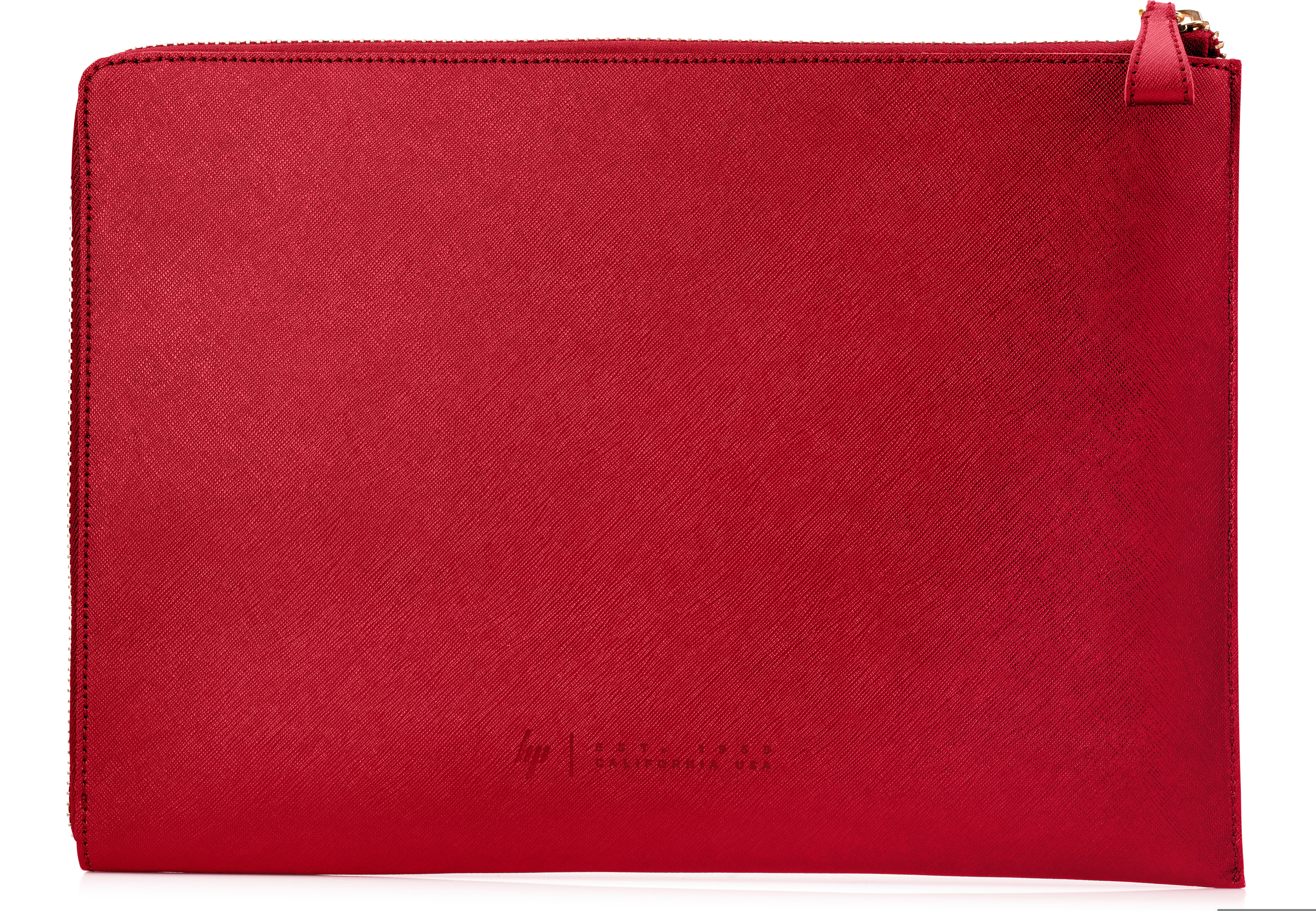 HP Spectre Notebookhülle Sleeves für Universal Leder, Rot