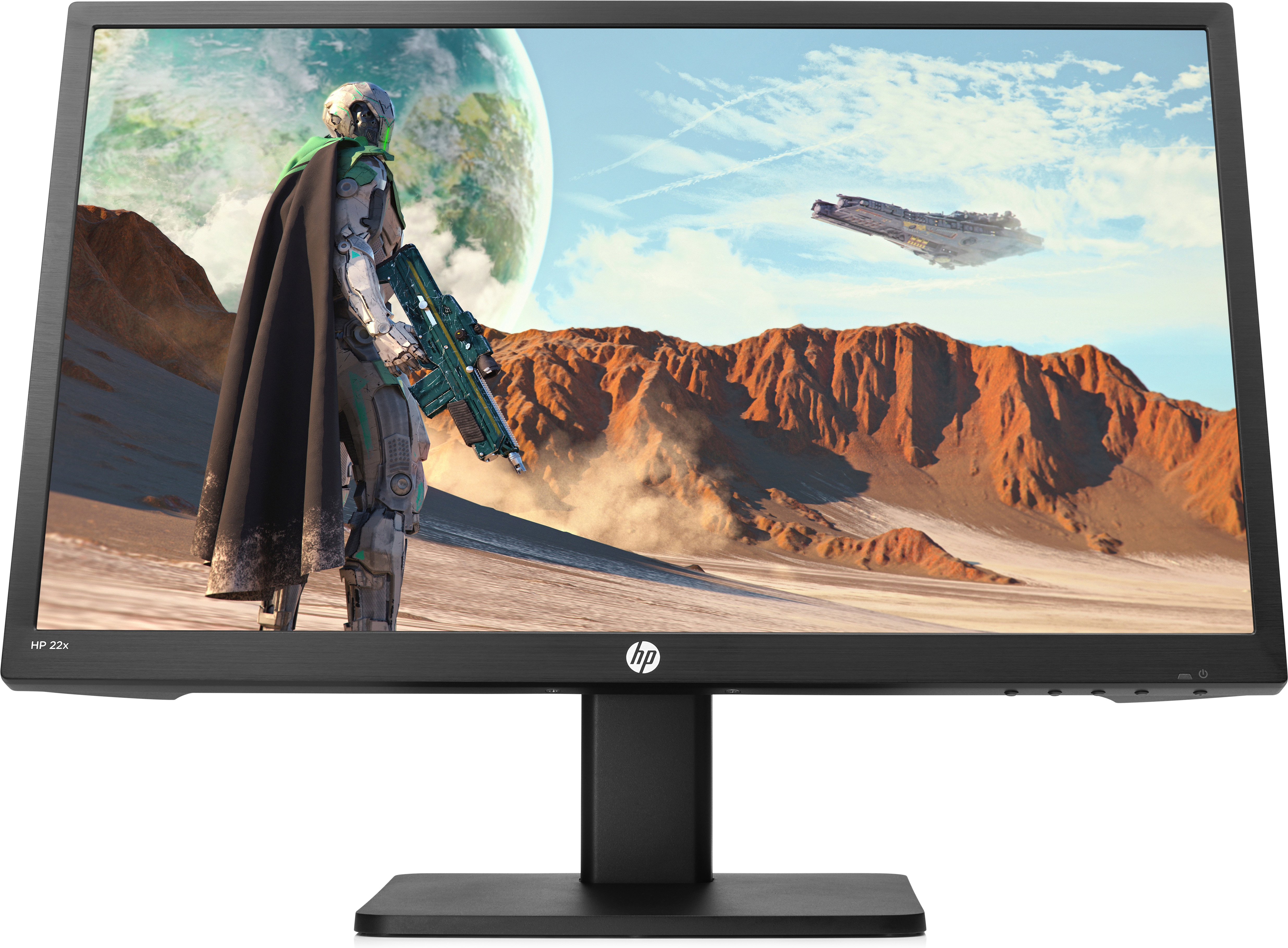 HP 22X 21,5 Zoll  Full-HD  Gaming Monitor  1 ms Reaktionszeit  