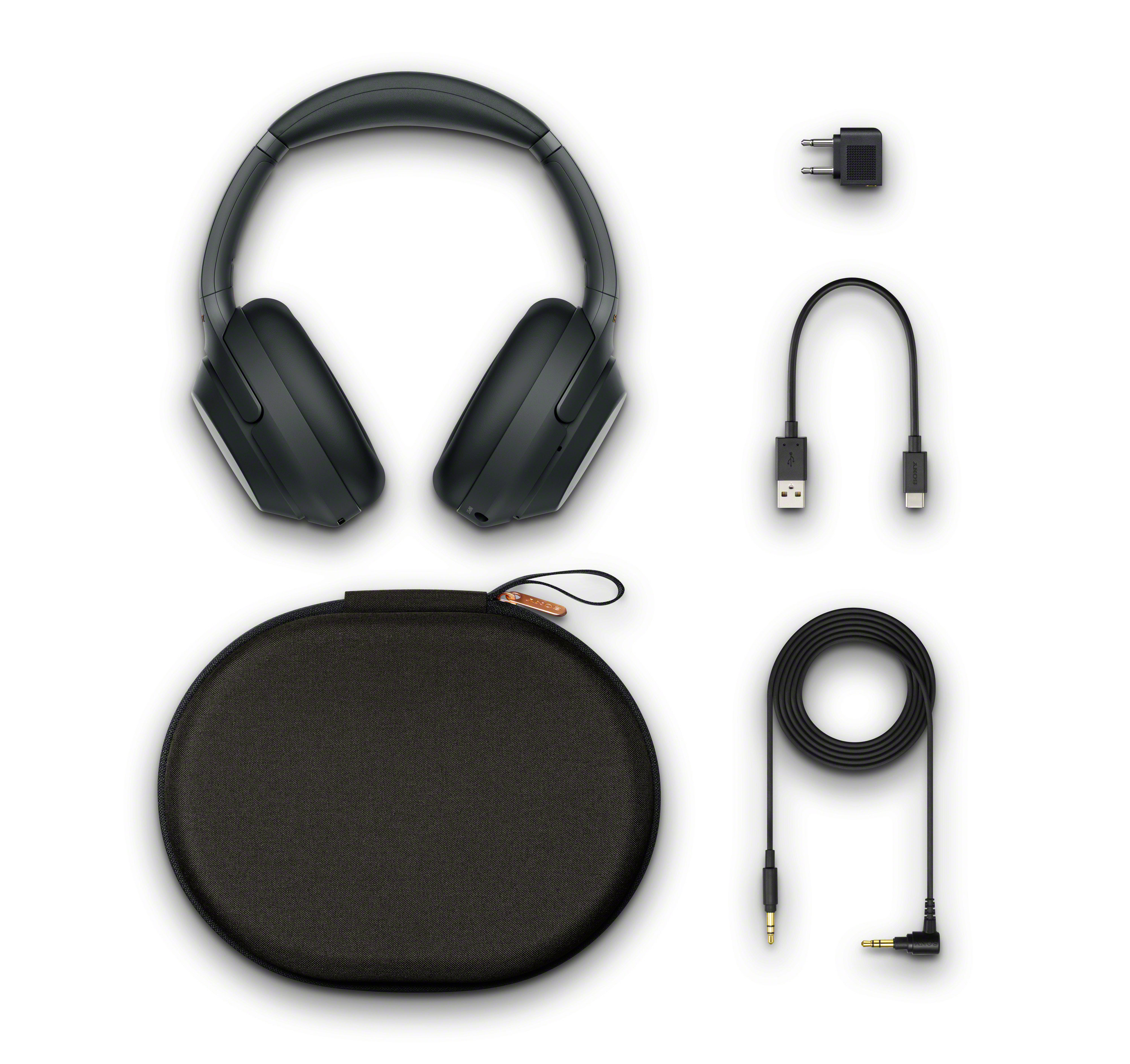 SONY WH-1000XM3 Noise Cancelling, Over-ear Kopfhörer Bluetooth Schwarz