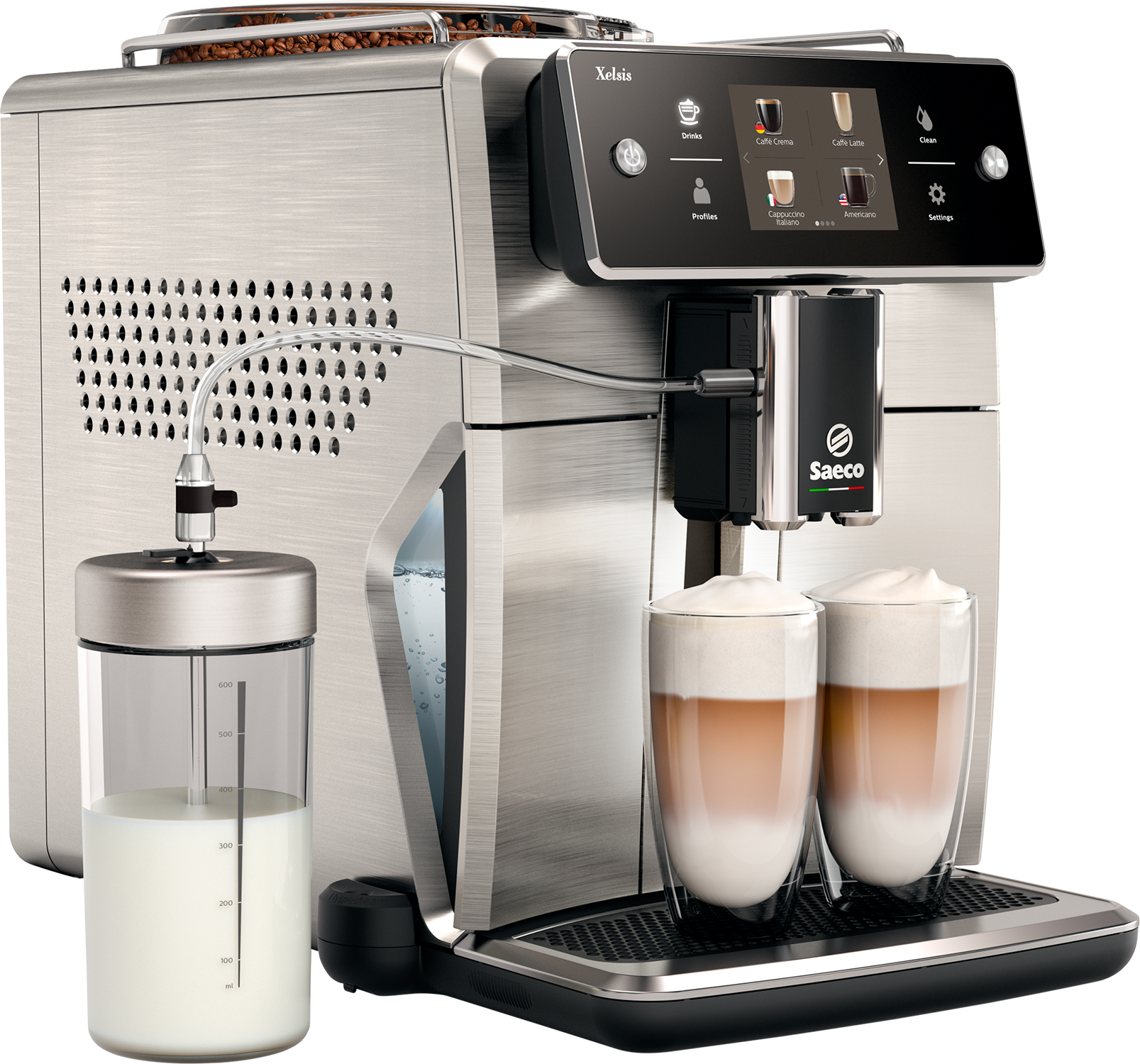 SAECO Xelsis SM7785/00 - Volautomatische espressomachine - Zilver