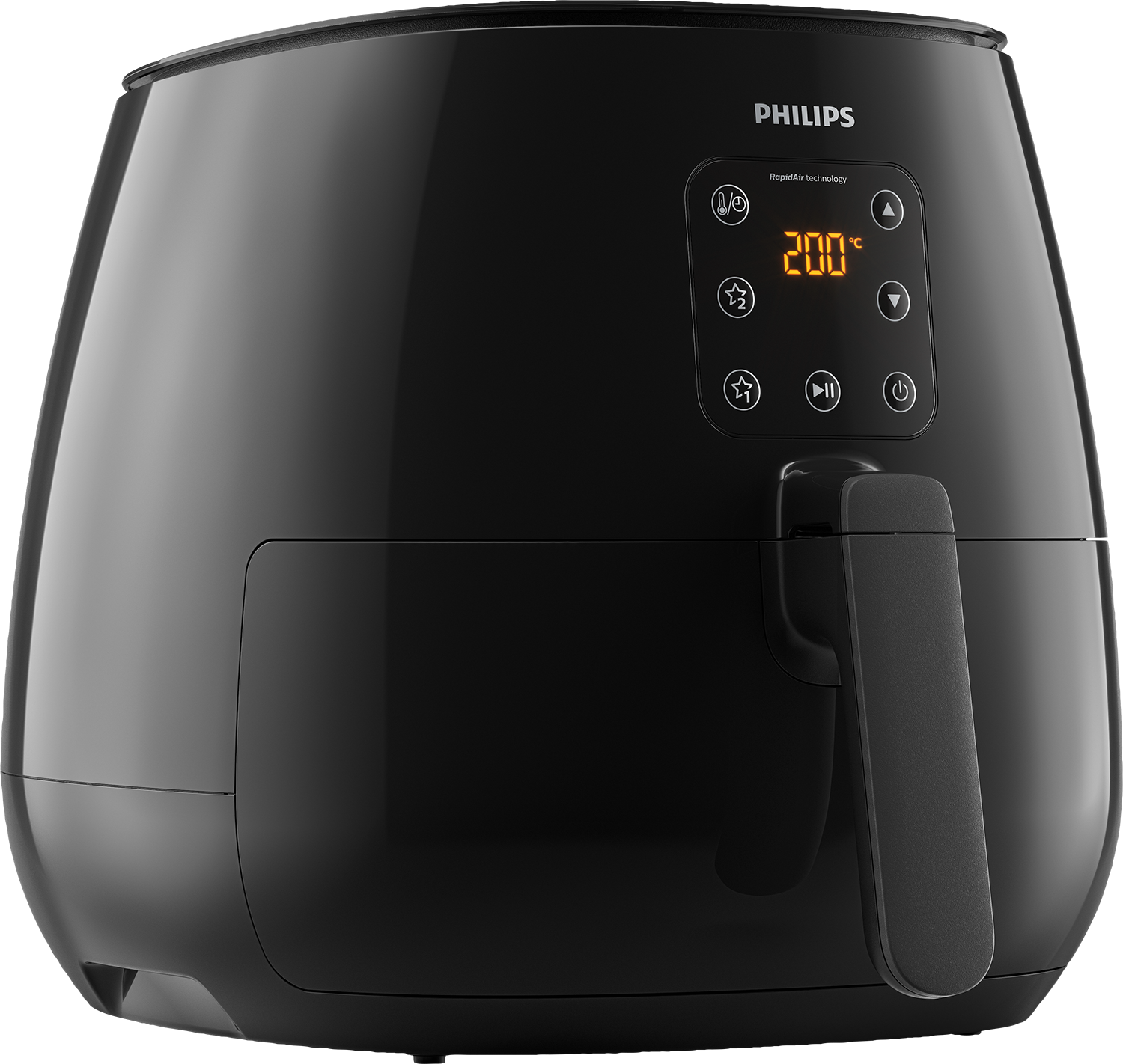 PHILIPS  Essential XL HD9260/90 - Heteluchtfriteuse - Zwart - 1,2 kg - 1900 W