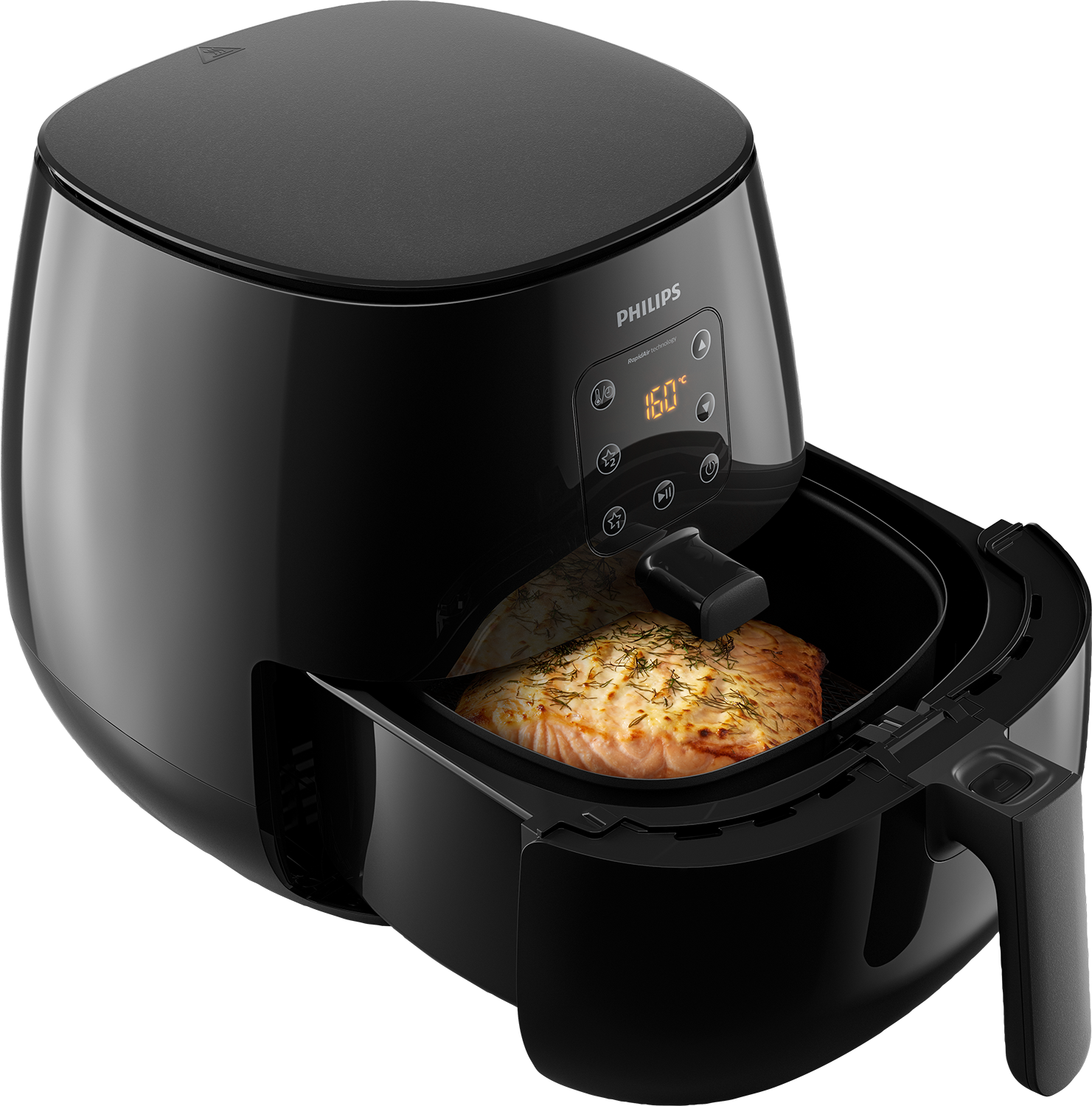 PHILIPS  Essential XL HD9260/90 - Heteluchtfriteuse - Zwart - 1,2 kg - 1900 W