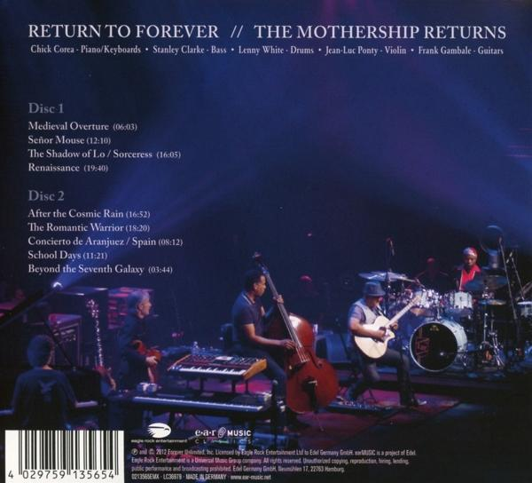 Return To Forever - The Mothership Returns (Limited CD Edition)  - (CD)