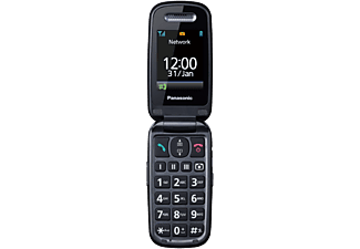 PANASONIC Outlet KX-TU466EXBE SingleSIM Fekete Kártyafüggetlen Mobiltelefon