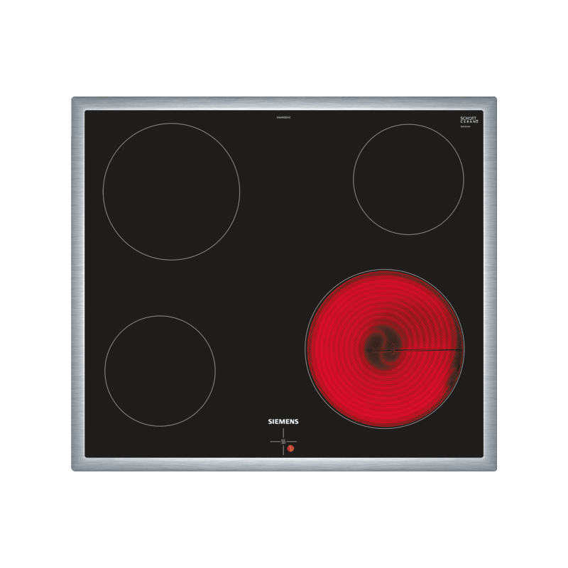 SIEMENS EA645GEA1C - Piastra (Acciaio inox/Nero)