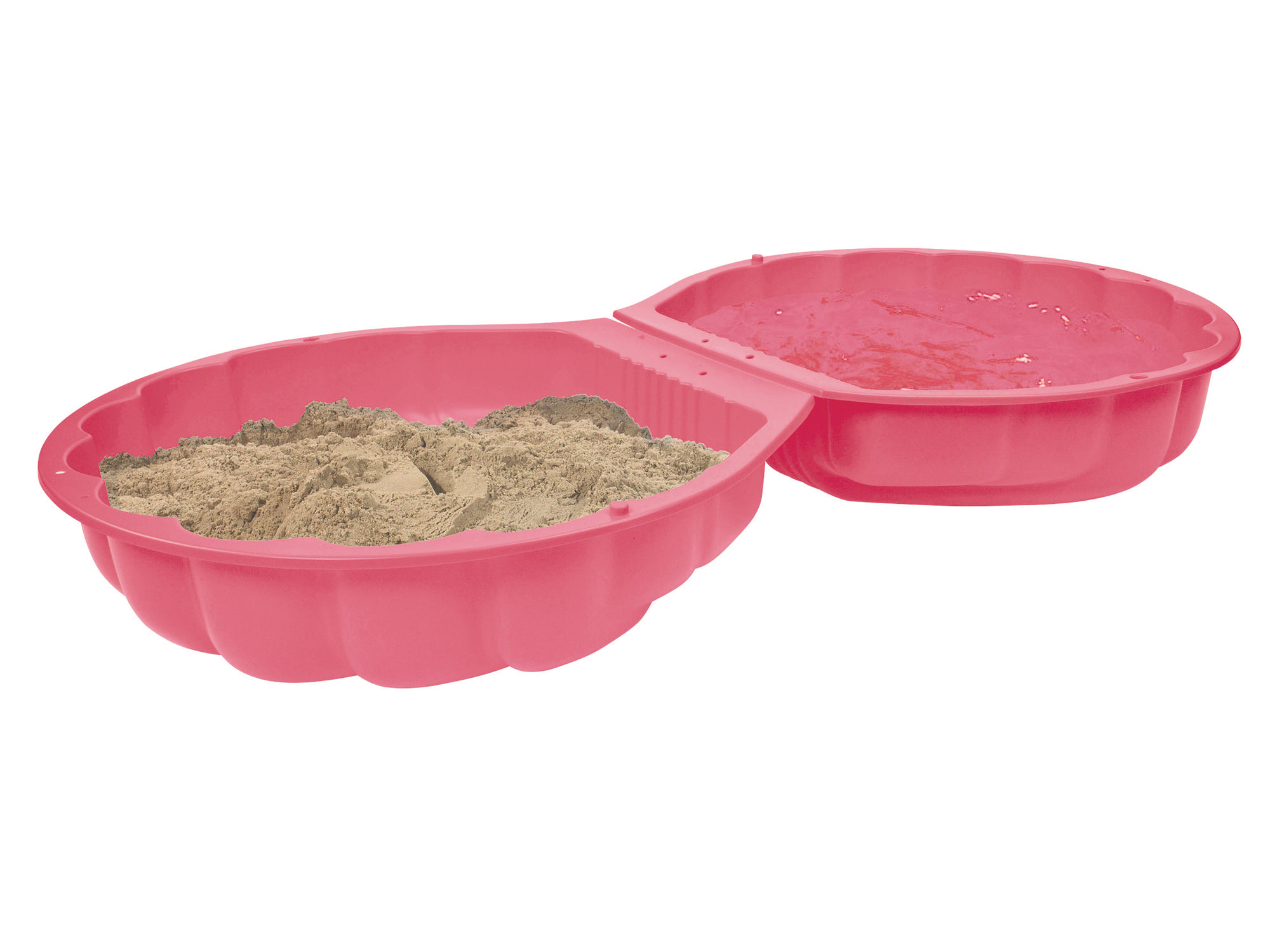 BIG SAND- UND WASSERMUSCHEL Sandkasten Pink