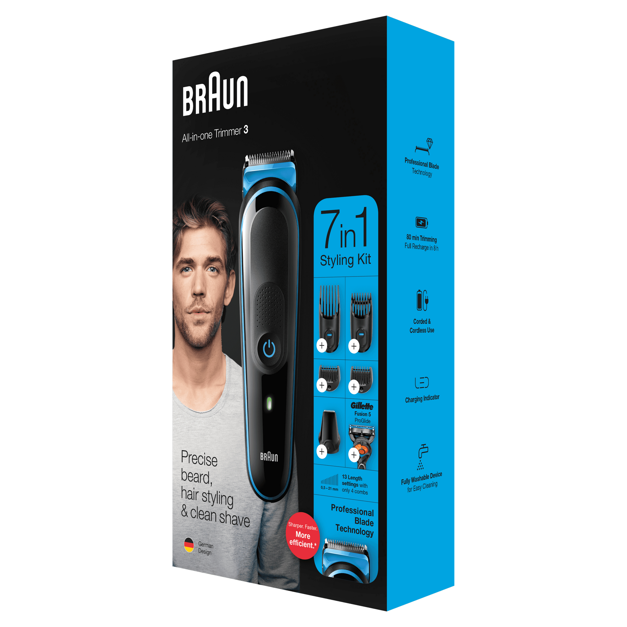 BRAUN MGK3245 Multi Grooming Kit 7-in-1 Trimmer