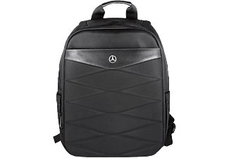 MERCEDES III mintás 15" notebook hátizsák, fekete (MEBP15SWHCLBK)